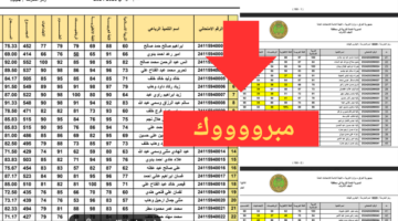نتائج السادس الابتدائي الرصافة الثالثة 3 رابط موقع نتائجنا