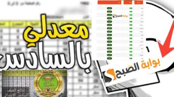 نتائج السادس الابتدائي العراق 2024 2