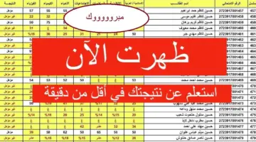 نتائج السادس الابتدائي العراق 2024 2