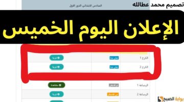 نتائج السادس الابتدائي الكرخ 2