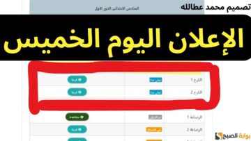 “من هنا” رابط استخراج نتائج السادس الابتدائي الكرخ الأولى والثانية 2024