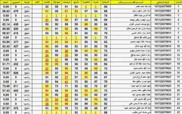 ظهرت حالا.. تحميل نتائج السادس الابتدائي ذي قار 2024 بالاسم دور اول عبر موقع نتائجنا pdf