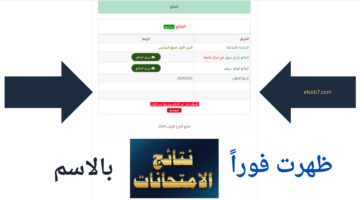 نتائج السادس الابتدائي صلاح الدين 2024