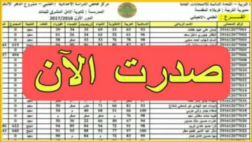 رابط نتائج السادس الابتدائي في العراق عبر وزارة التعليم وموقع نتائجنا و epedu.gov.iq “كشوفات الناجحين pdf”