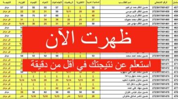نتيجة السادس الابتدائي العراق 1 1