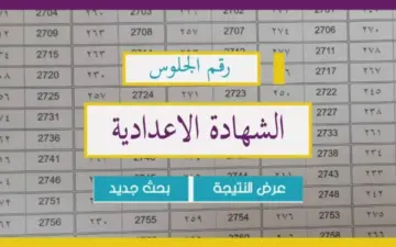 مبروك النجاح .. نتيجة الشهادة الإعدادية 2024 برقم الجلوس في كافة المحافظات وكيفية توزيع الدرجات