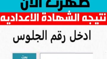 نتيجة الصف الثالث الإعدادى الترم الثاني 2024
