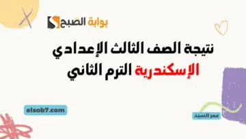 نتيجة الصف الثالث الإعدادي الإسكندرية alex-edu.com نتائج الشهادة الاعدادية محافظة الاسكندريه برقم الجلوس 2024