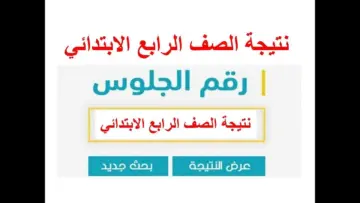 رابط استعلام نتيجة الصف الرابع الابتدائي بالاسم ورقم الجلوس الترم الثاني+ ألوان النتيجة