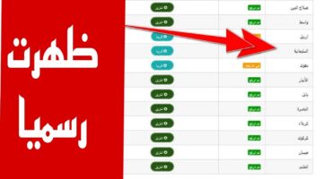 نتيجة محافظة الأنبار العراق