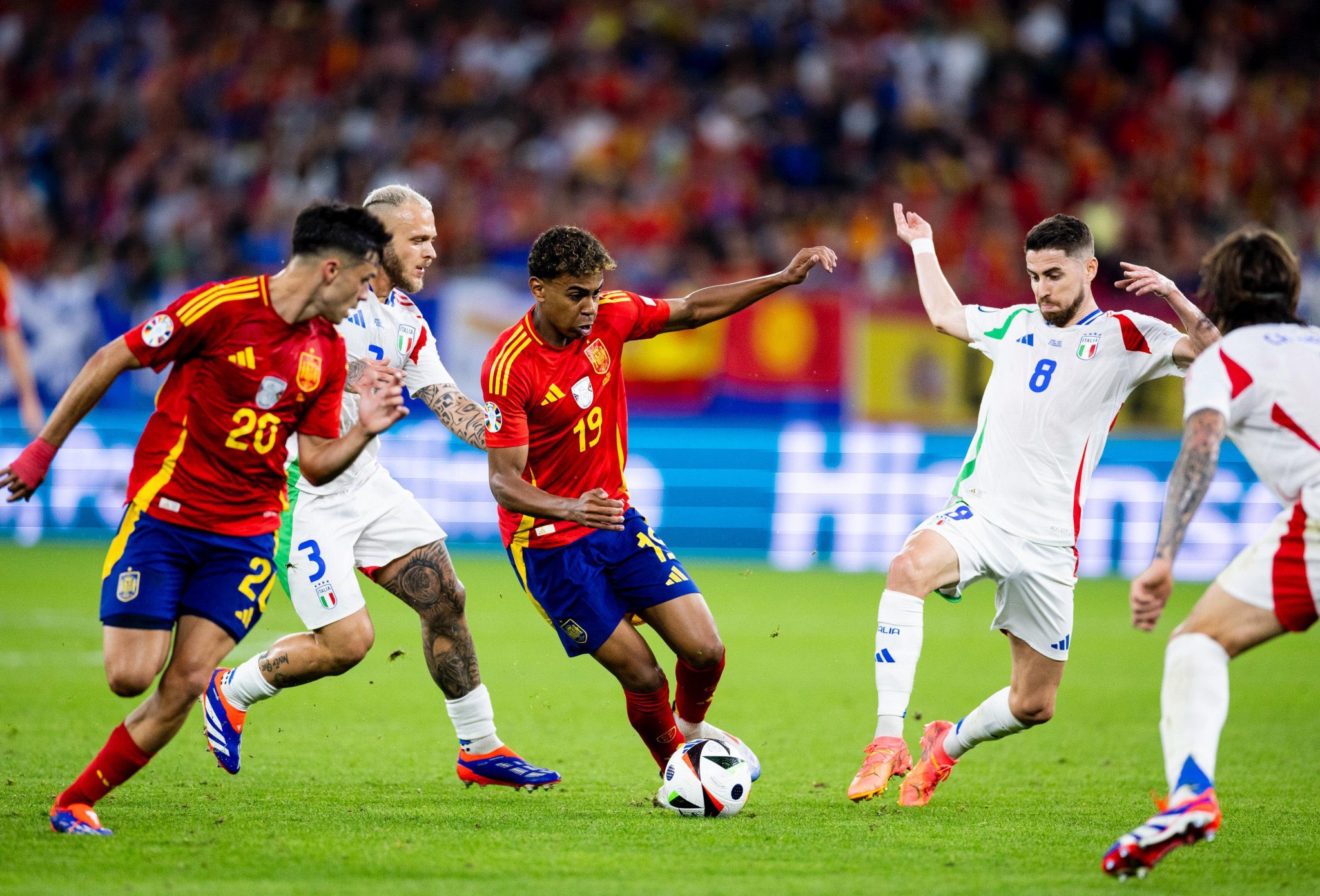 موعد مباراة إسبانيا وألبانيا في يورو 2024 والقنوات الناقلة 5 موعد مباراة إسبانيا وألبانيا في يورو 2024 والقنوات الناقلة