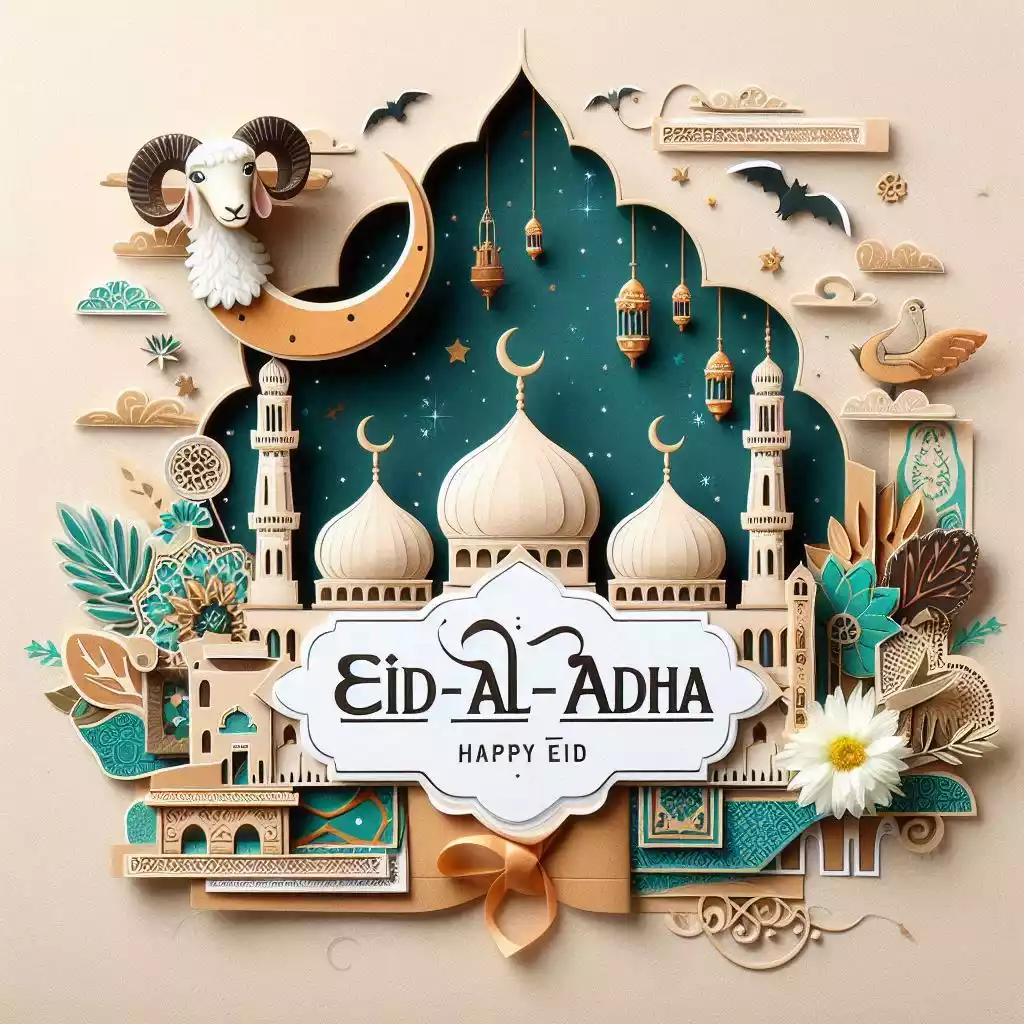 حصرياً.. صور وبطاقات معايدة عيد الأضحى 2024م مع مجموعة من أرق عبارات التهنئة الإسلامية للأهل والأصدقاء 22 حصرياً.. صور وبطاقات معايدة عيد الأضحى 2024م مع مجموعة من أرق عبارات التهنئة الإسلامية للأهل والأصدقاء