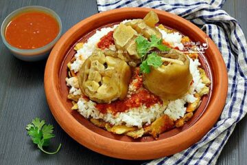 طريقة عمل فتة الكوارع بالصلصة افخم غداء لثالث يوم عيد الاضحي بخطوات مبتكره
