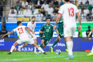 الأردن ينتصر على السعودية بهدفين في تصفيات كأس العالم 2026