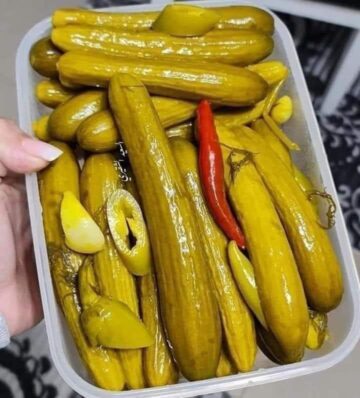 خلال 3 ساعات سيكون جاهز طريقة الخيار المخلل مثل المحلات مقرمش ولذيذ ومظبوط