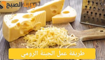 طريقة عمل الجبنة الرومي في المنزل بخطوات بسيطة وطعم لذيذ