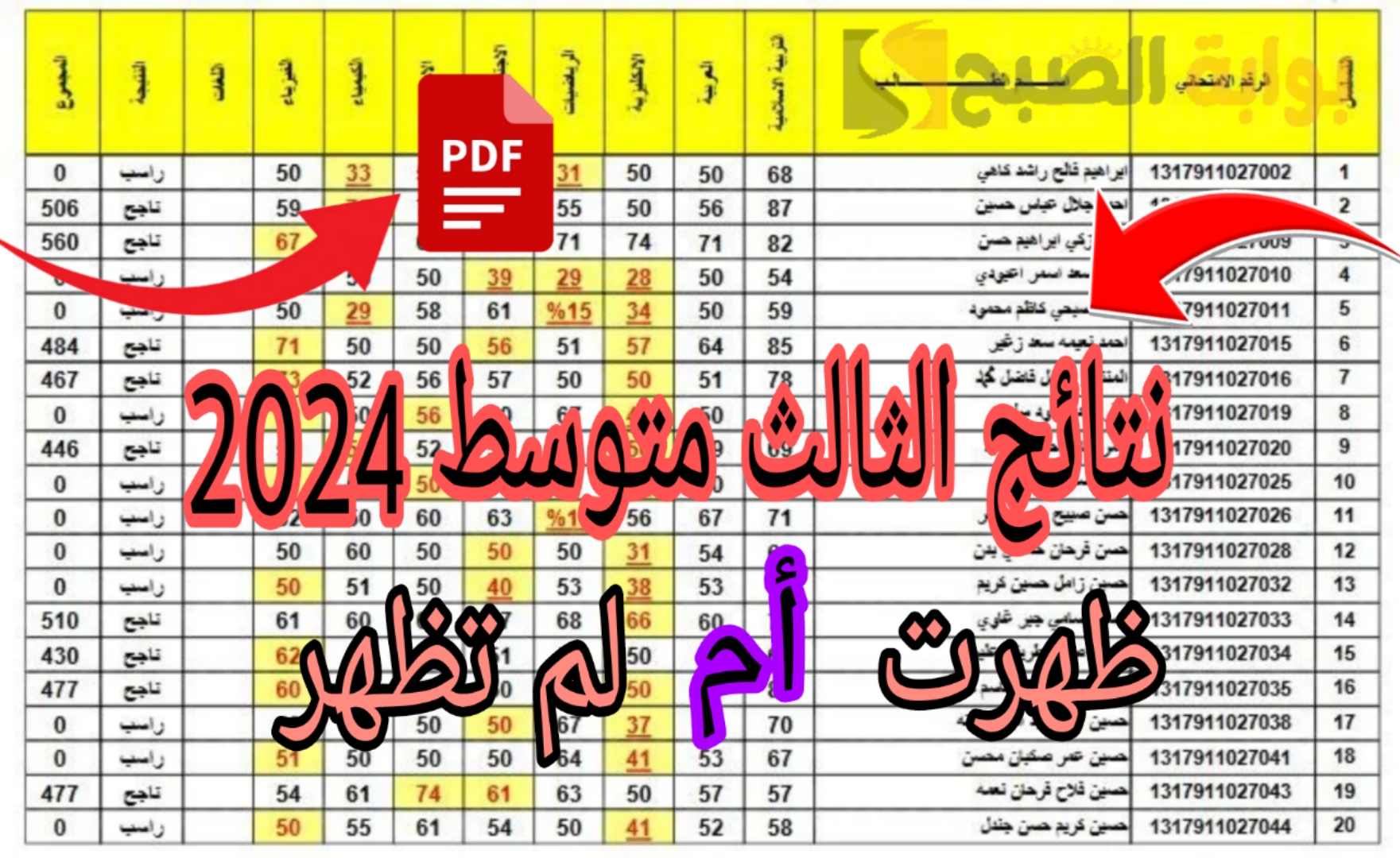 هل تم إعلان نتائج الثالث متوسط الدور الأول بالعراق 2024؟.. وزارة التربية العراقية توضح