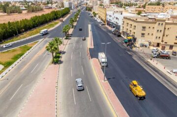 رفع كفاءة 24 طريقًا و20 مخططًا سكنيًا بمدينة حائل