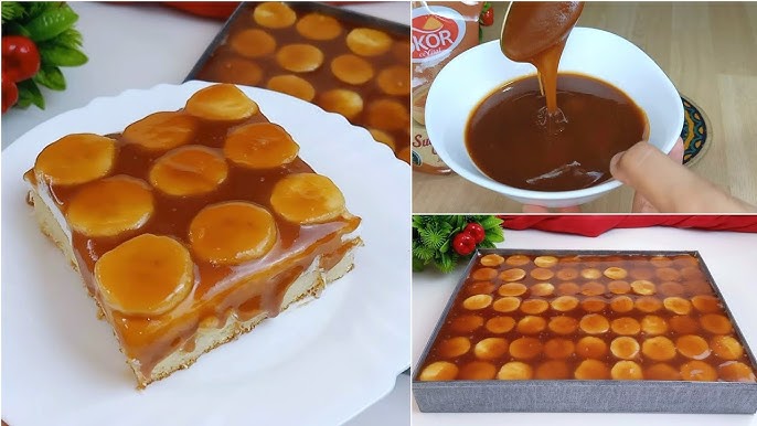 مذاقها هيعجب الأطفال كيكة الموز بالكراميل سيقبلون على تناولها 5 مذاقها هيعجب الأطفال كيكة الموز بالكراميل سيقبلون على تناولها