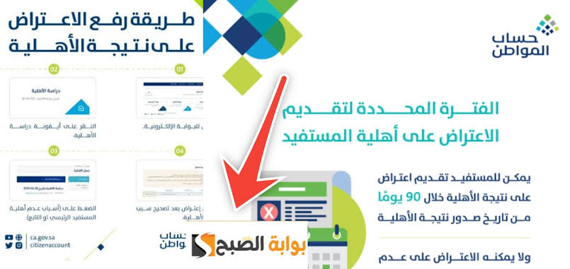 الاعتراض على حساب المواطن برقم الهوية ca.gov.sa ومدة دراسة الطلب وشروط الاستحقاق 1445 2 الاعتراض على حساب المواطن برقم الهوية ca.gov.sa ومدة دراسة الطلب وشروط الاستحقاق 1445