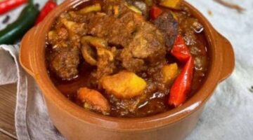 أكلات العيد. طريقة عمل طاجن اللحمة بالبصل
