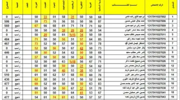 استخراج نتائج الثالث متوسط 2024