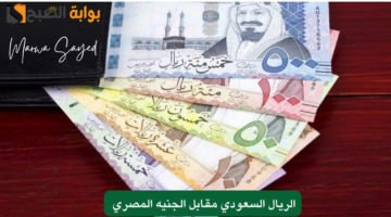 الريال السعودي في البنوك المصرية