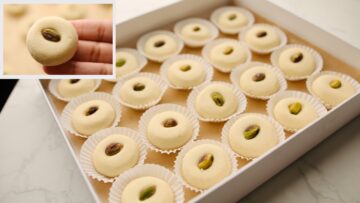 طريقة عمل الغريبة في المنزل بمذاق شهي و بأبسط الخطوات لضيافة عيد الأضحى