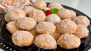 حلويات العيد.. بسكوت بدون زبدة سهل وسريع بمكونات بسيطة