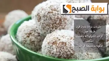 حلويات باردة بدون فرن.. طريقة عمل كرات الشوكولاتة بالحليب المكثف بمكونات بسيطة في المنزل
