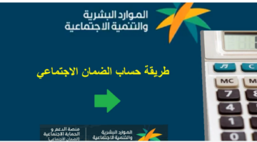 حاسبة الضمان الاجتماعي الجديد 2024 طريقة حساب الدعم للضمان