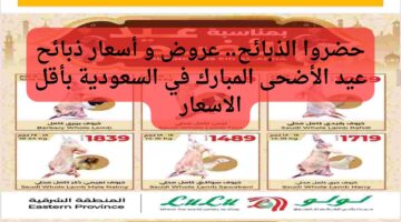 حضروا الذبائح. عروض و أسعار ذبائح عيد الأضحى المبارك في السعودية بأقل الاس 20240603 214231 ٠٠٠٠