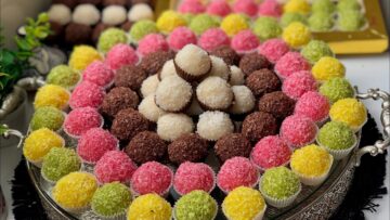 لو عند 2 كوب حليب اعملي حلوى العشر دقائق الباردة ومذاق رائع