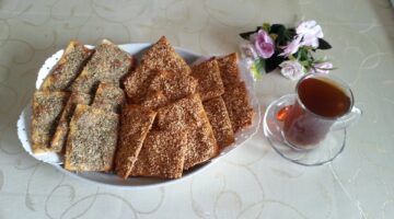 خبز الزعتر المقرمش