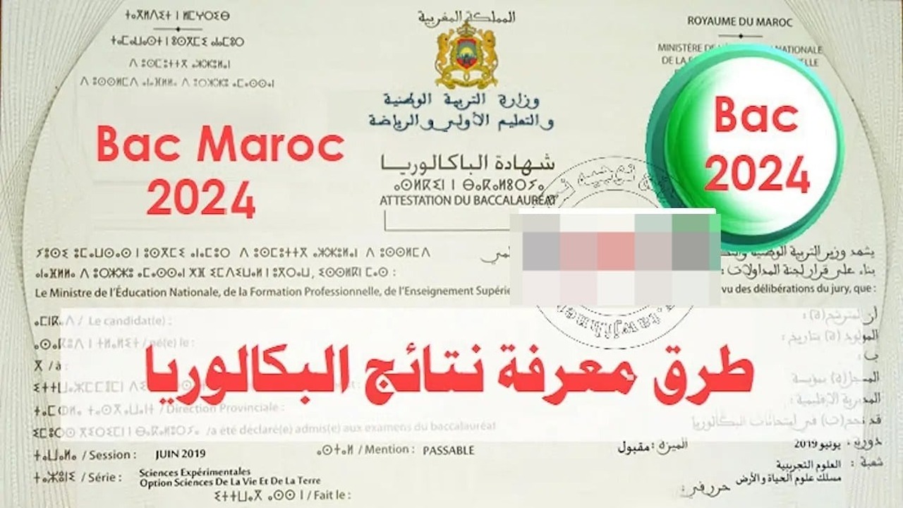 “رابط فعال وسريع”.. رابط نتائج البكالوريا برقم المسار المغرب 2024 bac.men.gov.ma نتيجة الباك الدورة العادية