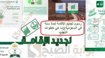 رسوم تجديد الإقامة لمدة سنة في السعودية وما هي خطوات التجديد 1