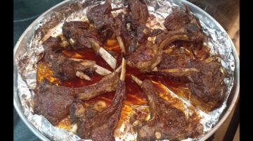 ريش مشوية