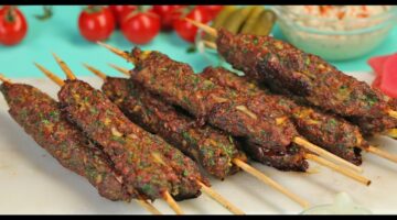 طريقة عمل الكفتة المشوية