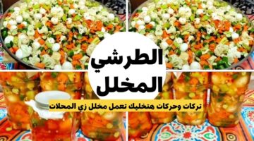 طريقة عمل المخلل المشكل