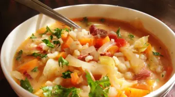 طريقة عمل شوربة الكرنب