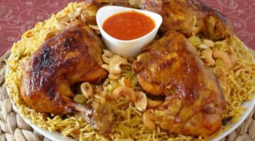 طريقة عمل كبسة بالدجاج