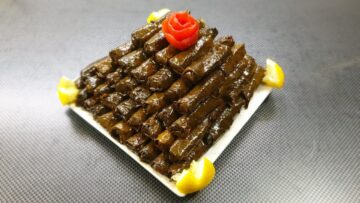 “لذيذ في كل وقت .. طريقة عمل يلنجي حامض “ورق العنب”