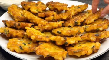 فطائر بطاطس والكوسة