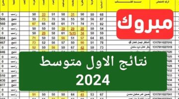 لينك نتائج الثالث متوسط الدور الأول 2024 عموم العراق results.mlazemna 773x435 1