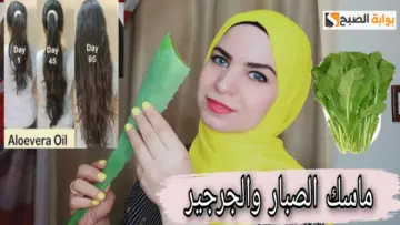 ودعي مشاكل شعرك.. الطريقة الصحيحة لعمل ماسك الجرجير والصبار لتكثيف الشعر الخفيف حتى لو راسك فاضية هتنبت