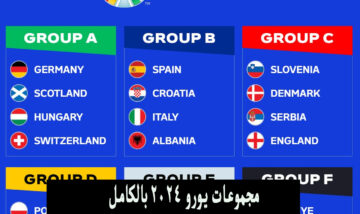 مجموعات يورو 2024 .. تعرف على المنتخبات المشاركة في بطولة امم اوروبا 2024 والمرشحين للقب