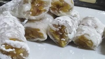 بخطوات بسيطة.. حضري الملبن بحشوة عين الجمل اللذيذ بأقل تكلفة
