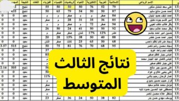 وزارة التربية توضح موعد ظهور نتائج الصف الثالث المتوسط 2024 كل المحافظات وخطوات الاستعلام عنها