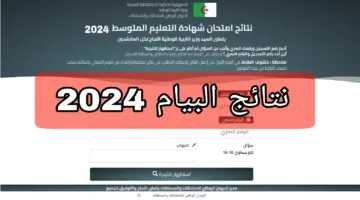 نتائج البيام الجزائر 2024 1