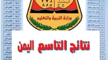 نتائج التاسع اليمن 2024 4